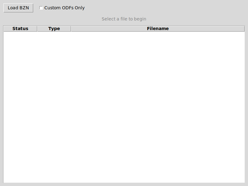 BZN Scanner runtime UI